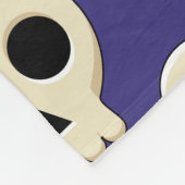 Couverture Polaire Déplaisant Cute Kawaii Goth Motif crâne (Coin)