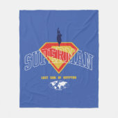 Couverture Polaire Dernier fils de Krypton Emblem (Devant)