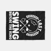 Couverture Polaire Dernier Swing Avant Le Bachelor Golf Ring (Devant (Horizontal))