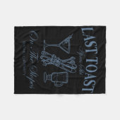 Couverture Polaire Dernier Toast Sur Les Pentes Chelor Ski Partie Mar (Devant (Horizontal))