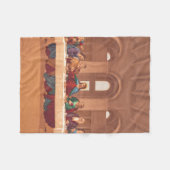 Couverture Polaire Dernière Cène de Jésus-Christ (Devant (Horizontal))