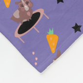 Couverture Polaire Des cochons de Guinée mignons en exercice (Coin)