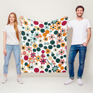 Couverture Polaire Des floraisons vibrantes