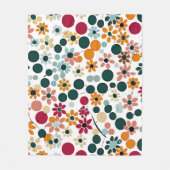 Couverture Polaire Des floraisons vibrantes (Devant)