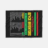 Couverture Polaire Des inventeurs noirs oubliés Mois de l'histoire de (Devant (Horizontal))