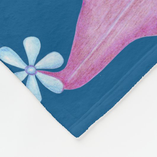 Couverture Polaire Des Nounours endormis rêvent d'avions volants (Coin)