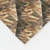 Couverture Polaire Des Oreilles De Blé Dans Un Motif De Blé Spiral, (Coin)