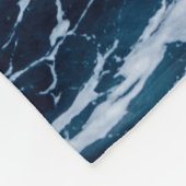 Couverture Polaire Des vagues de mer impressionnantes | Meilleur cade (Coin)