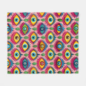 Couverture Polaire Des yeux brillants (Devant (Horizontal))