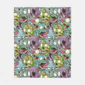 Couverture Polaire Des zombies ! (Devant)