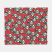 Couverture Polaire Des zombies...Venant vous chercher ! (Devant (Horizontal))