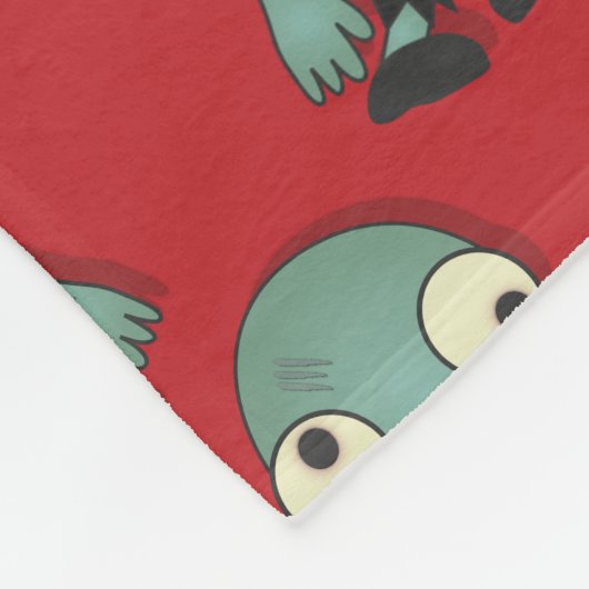 Couverture Polaire Des zombies...Venant vous chercher ! (Coin)