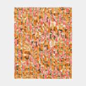 Couverture Polaire Desenho no estilo tijolos com tom de brilho (Devant)