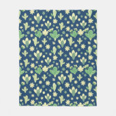 Couverture Polaire Desert Cactus & Succulent Pattern (Devant)