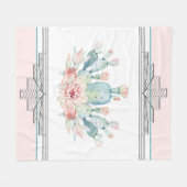 Couverture Polaire Désert de Cactus Sud-Ouest (Devant (Horizontal))