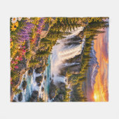 Couverture Polaire Désert de la cascade (Devant (Horizontal))