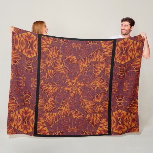 Couverture Polaire Desert Sunshine 205 (En situation)