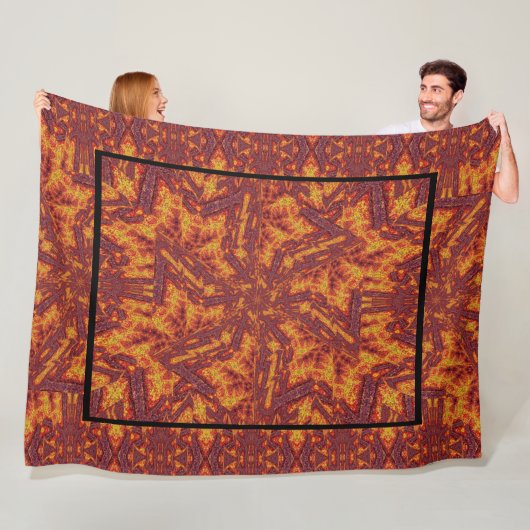 Couverture Polaire Desert Sunshine 242 (En situation)