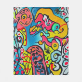 Couverture Polaire Design abstrait (Devant)