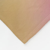 Couverture Polaire Design arc-en-ciel floral (Coin)