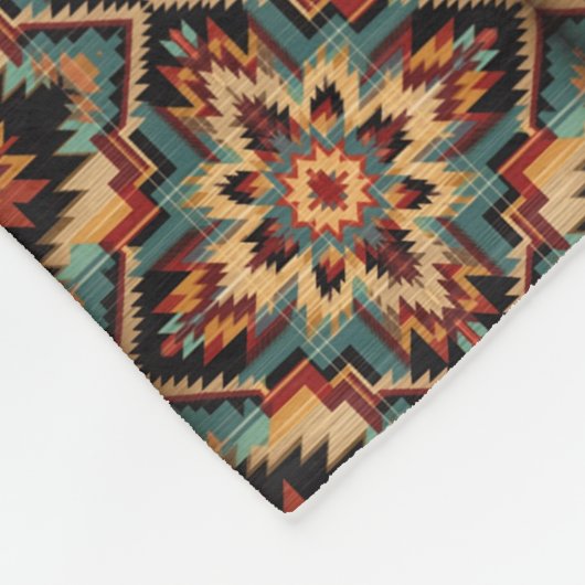 Couverture polaire design Aztec (Coin)