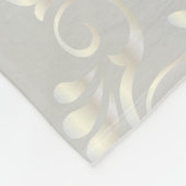 Couverture Polaire Design Damas de luxe (Coin)