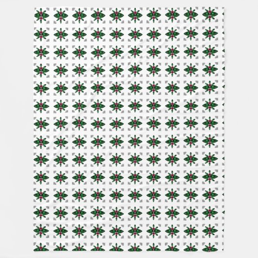 Couverture Polaire Design d'araignée (Devant)