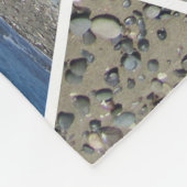 Couverture Polaire Design de collage méditerranéen (Coin)