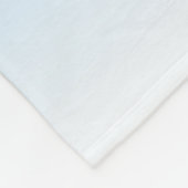 Couverture Polaire Design de la peinture grunge de la forêt d'hiver b (Coin)