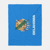 Couverture Polaire Design de l'Oklahoma State (Devant)