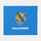 Couverture Polaire Design de l'Oklahoma State (Devant (Horizontal))