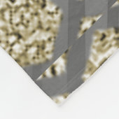 Couverture Polaire Design de luxe Gold et Silver (Coin)