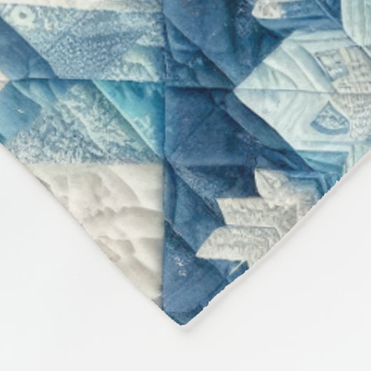 Couverture Polaire Design de Noël doré (Coin)