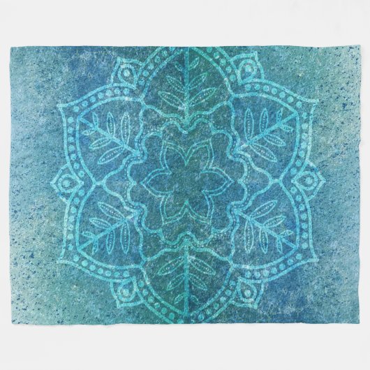 Couverture Polaire Design de style bohème (Devant (Horizontal))