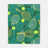 Couverture Polaire Design de tennis (Devant)