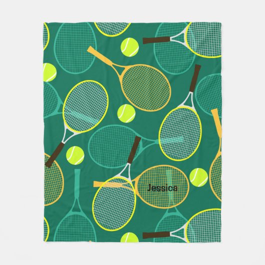 Couverture Polaire Design de tennis (Devant)