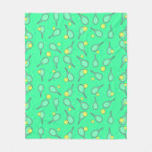 Couverture Polaire Design de tennis (Devant)