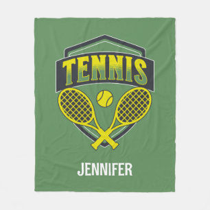 Couverture Polaire Design de tennis pour les amateurs de tennis