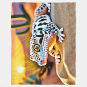Couverture Polaire Design du désert de Leopard Gecko (Devant)