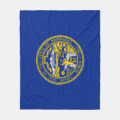 Couverture Polaire Design du drapeau de l'État du Nebraska (Devant)