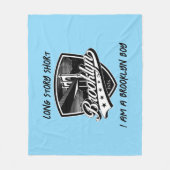 Couverture Polaire Design élégant du logo Brooklyn (Devant)