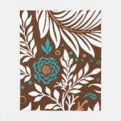 Couverture Polaire Design floral 23 (Devant)