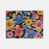 Couverture Polaire Design floral 3618 (Devant (Horizontal))