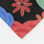 Couverture Polaire Design floral 3618 (Coin)