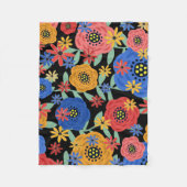 Couverture Polaire Design floral 3618 (Devant)