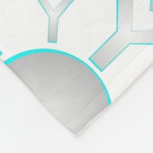 Couverture Polaire Design Fun Snowflakes (Coin)