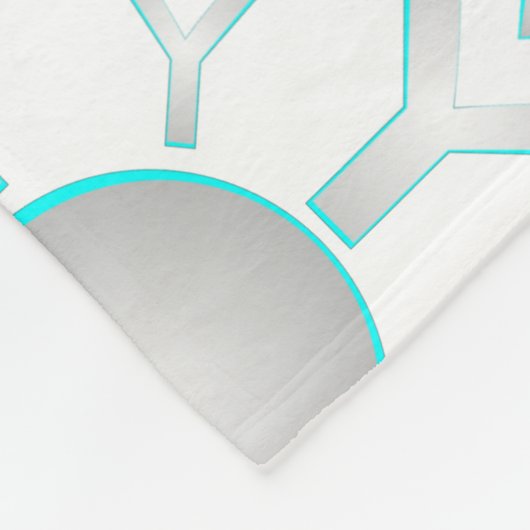 Couverture Polaire Design Fun Snowflakes (Coin)