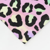 Couverture Polaire Design Iridescendant Leopard Series 5 (Coin)