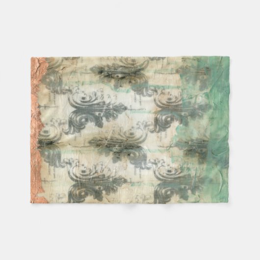 Couverture Polaire Design moderne Fleur De Lis (Devant (Horizontal))