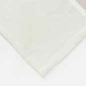 Couverture Polaire Design moderne sophistiqué Couleurs harmoniques (Coin)